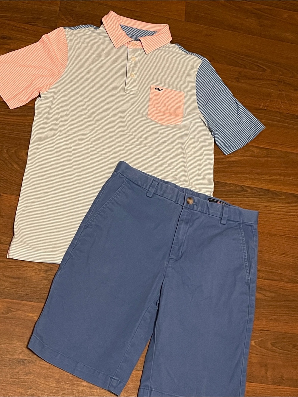 Vineyard Vines Boys Set Shorts Polo Size 16